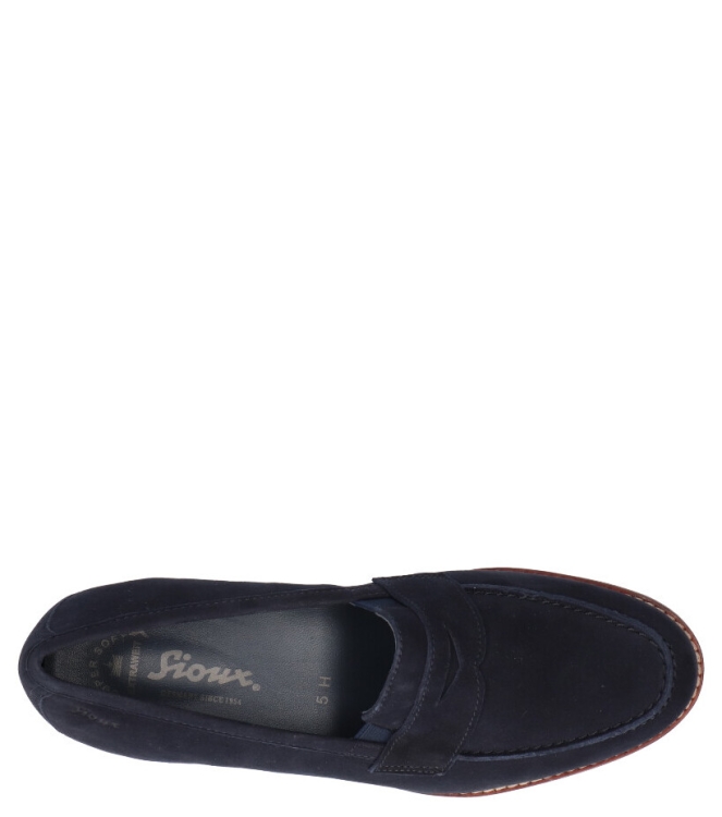 Sioux instapper <span>65409 Meredith 709</span> 65409 Meredith 709 blauw - www.bremmerschoenen.pro - Bremmer Schoenen