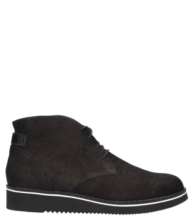 Durea veterboot <span>9654 474 9099</span> 9654 474 9099 zwart - www.bremmerschoenen.pro - Bremmer Schoenen