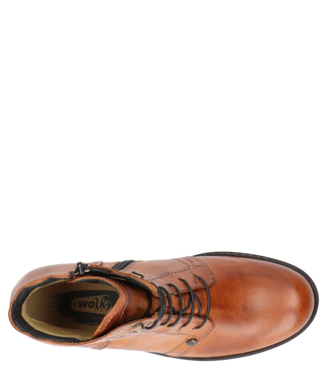 Wolky veterboot <span>0126030 430 Red Deer</span> 0126030 430 Red Deer cognac - www.bremmerschoenen.pro - Bremmer Schoenen