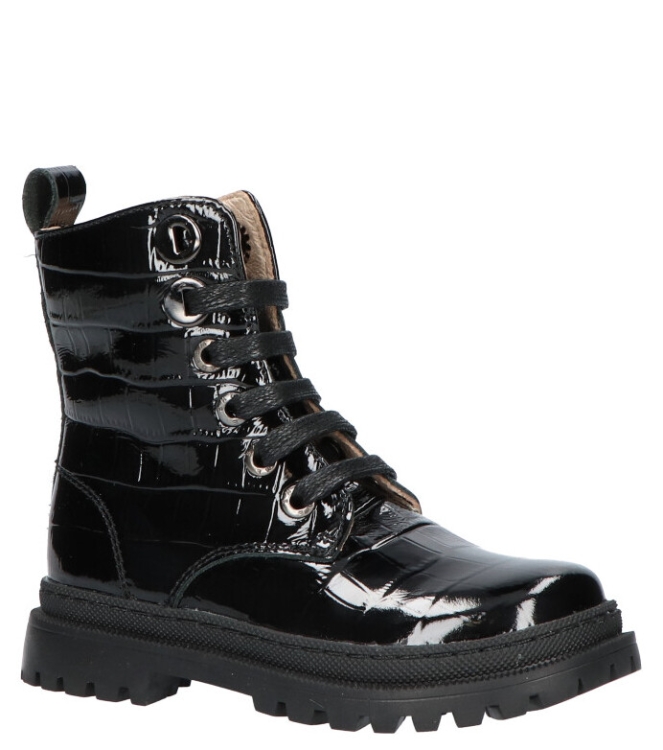 Shoesme veterboot <span>NT21W005-B</span> NT21W005-B zwart - www.bremmerschoenen.pro - Bremmer Schoenen