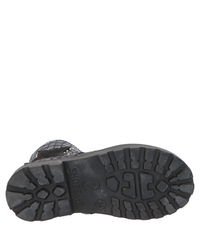 Shoesme Shoesme veterboot <span>TA21W024-C</span> BLACK CROCO Shoesme veterboot <span>TA21W024-C</span> TA21W024-C zwart - www.bremmerschoenen.pro - Bremmer Schoenen