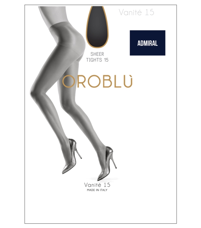 Oroblu Panty <span>Vanite 15 Admiral</span> Vanite 15 Admiral blauw - www.bremmerschoenen.pro - Bremmer Schoenen