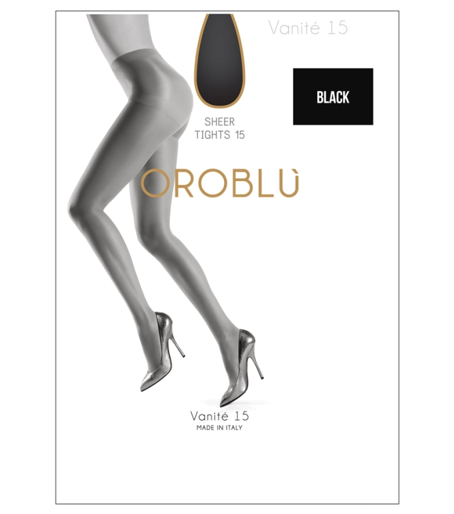 Oroblu Panty <span>Vanite 15 Black</span> Vanite 15 Black zwart - www.bremmerschoenen.pro - Bremmer Schoenen