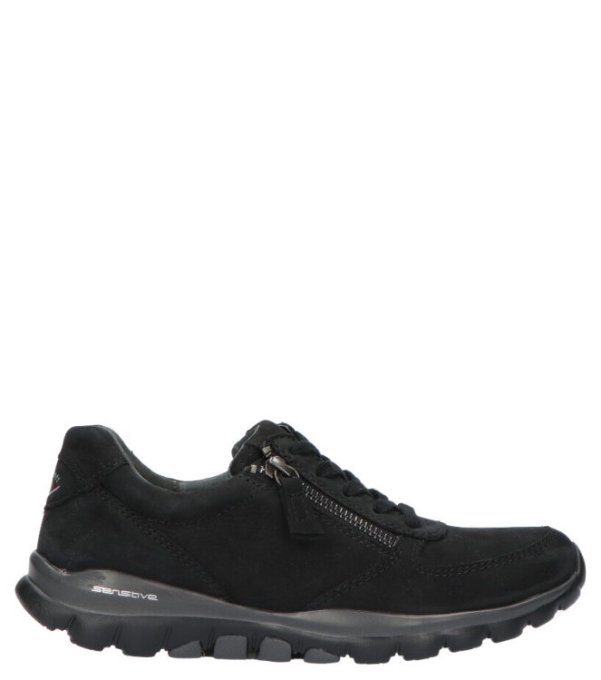 Gabor Sneaker <span>06.968.47</span> 06.968.47 zwart - www.bremmerschoenen.pro - Bremmer Schoenen