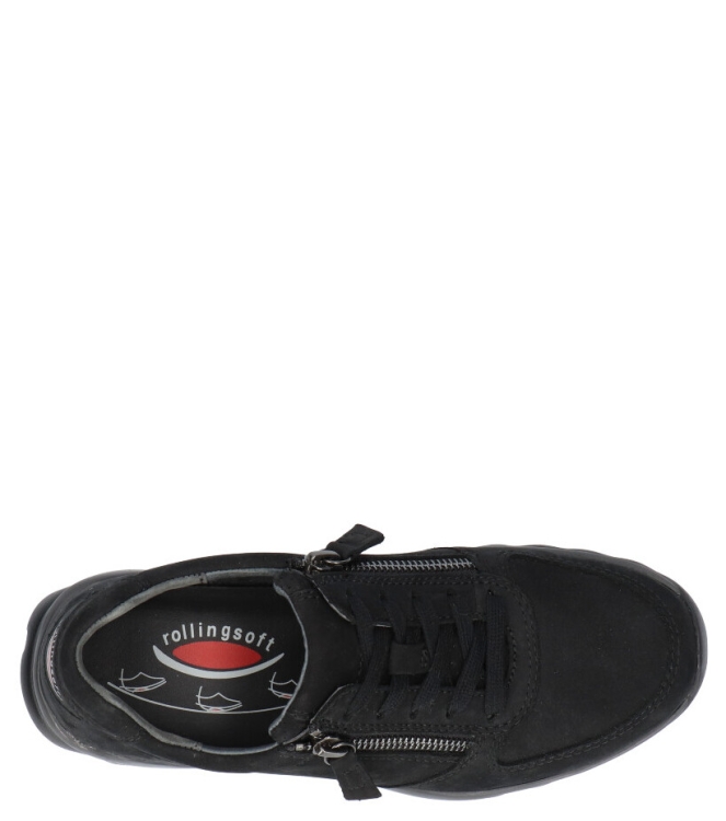 Gabor Sneaker <span>06.968.47</span> 06.968.47 zwart - www.bremmerschoenen.pro - Bremmer Schoenen