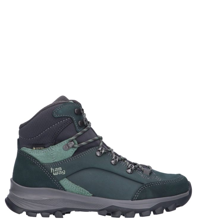 Hanwag Wandelschoen <span>203001-492494 Banks Lady GTX</span> 203001-492494 Banks Lady GTX groen - www.bremmerschoenen.pro - Bremmer Schoenen