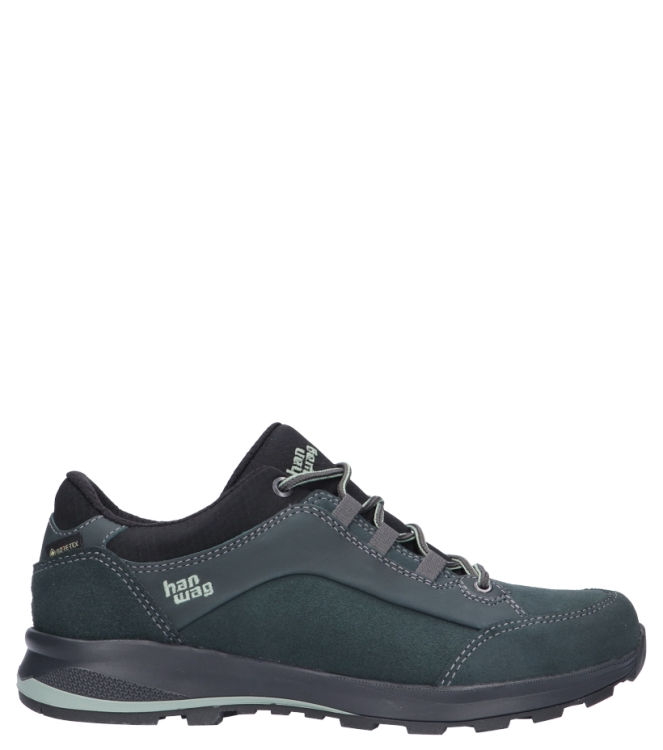 Hanwag Wandelschoen <span>203501-492494 Banks Low Lady GTX</span> 203501-492494 Banks Low Lady GTX groen - www.bremmerschoenen.pro - Bremmer Schoenen
