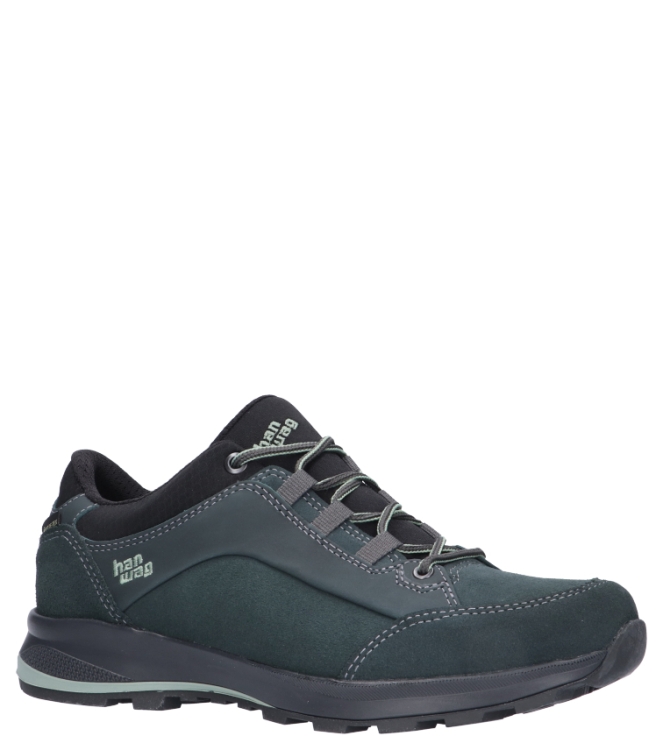 Hanwag Wandelschoen <span>203501-492494 Banks Low Lady GTX</span> 203501-492494 Banks Low Lady GTX groen - www.bremmerschoenen.pro - Bremmer Schoenen
