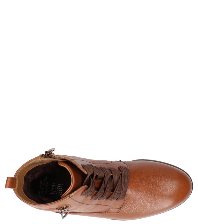 Ara veterboot <span>12-49540-65</span> 12-49540-65 cognac - www.bremmerschoenen.pro - Bremmer Schoenen