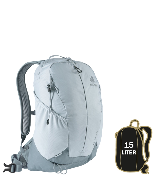 Deuter rugtas <span>DR3420021-4419 AC Lite 15 SL</span> DR3420021-4419 AC Lite 15 SL grijs - www.bremmerschoenen.pro - Bremmer Schoenen