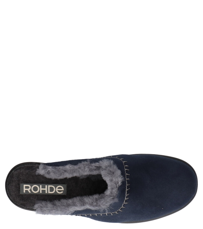 Rohde pantoffel <span>2510 50</span> 2510 50 blauw - www.bremmerschoenen.pro - Bremmer Schoenen