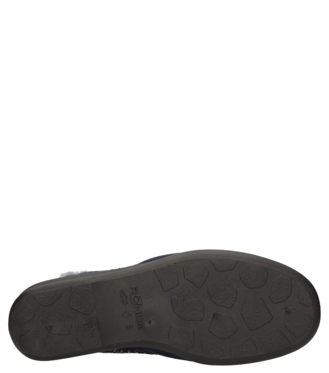 Rohde pantoffel <span>2510 50</span> 2510 50 blauw - www.bremmerschoenen.pro - Bremmer Schoenen