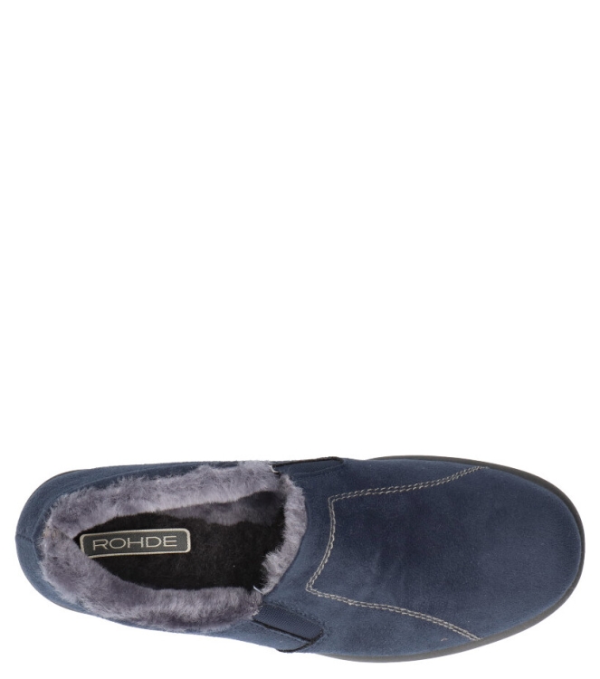 Rohde pantoffel <span>2516 50</span> 2516 50 blauw - www.bremmerschoenen.pro - Bremmer Schoenen
