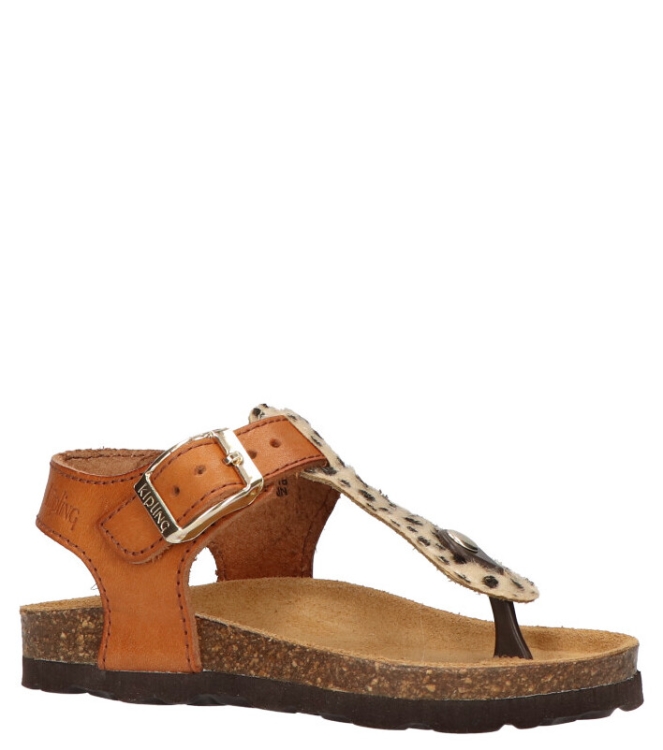 Kipling sandaal <span>Pandora 2B 12265625</span> Pandora 2B 12265625 cognac - www.bremmerschoenen.pro - Bremmer Schoenen