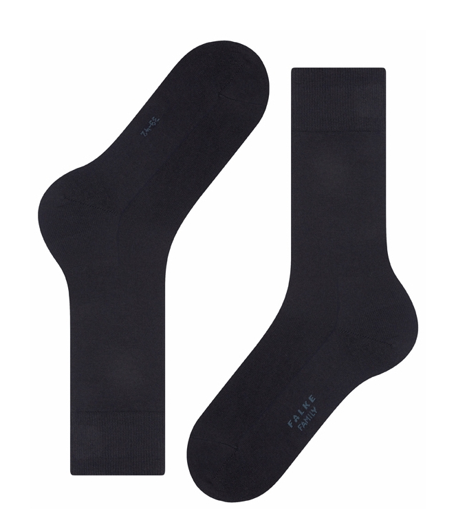 Falke Family <span>14657 6375 Family sokken</span> 14657 6375 Family sokken blauw - www.bremmerschoenen.pro - Bremmer Schoenen