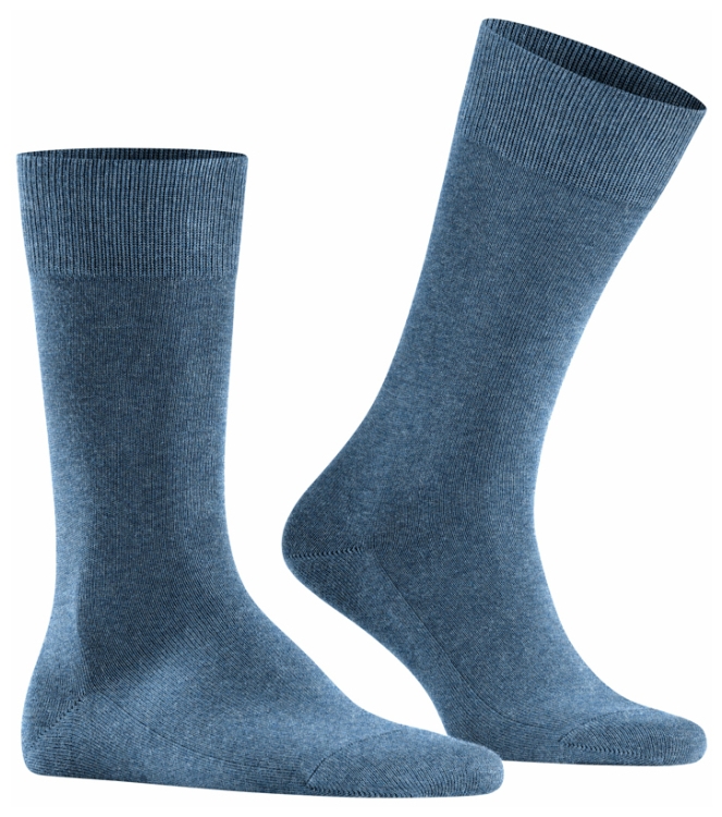 Falke Family <span>14657 6660 Family sokken</span> 14657 6660 Family sokken blauw - www.bremmerschoenen.pro - Bremmer Schoenen