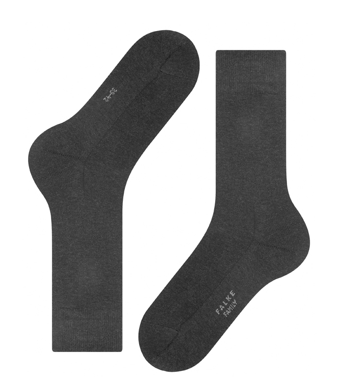 Falke Family <span>14657 3080 Family sokken</span> 14657 3080 Family sokken grijs - www.bremmerschoenen.pro - Bremmer Schoenen