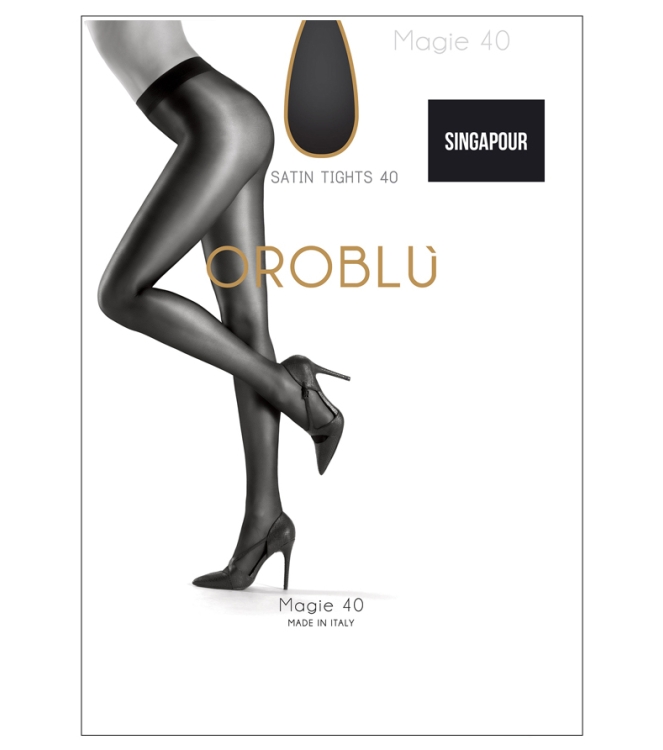 Oroblu Panty <span>Magie 40 Singapour</span> Magie 40 Singapour grijs - www.bremmerschoenen.pro - Bremmer Schoenen