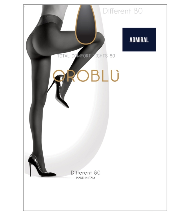 Oroblu Panty <span>Different 80 Admiral</span> Different 80 Admiral blauw - www.bremmerschoenen.pro - Bremmer Schoenen