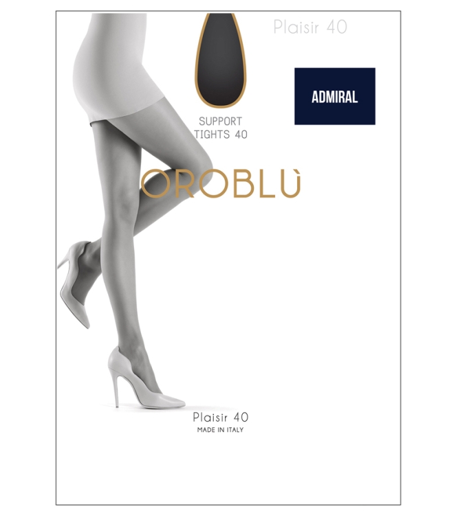 Oroblu Panty <span>Plaisir 40 Admiral</span> Plaisir 40 Admiral blauw - www.bremmerschoenen.pro - Bremmer Schoenen