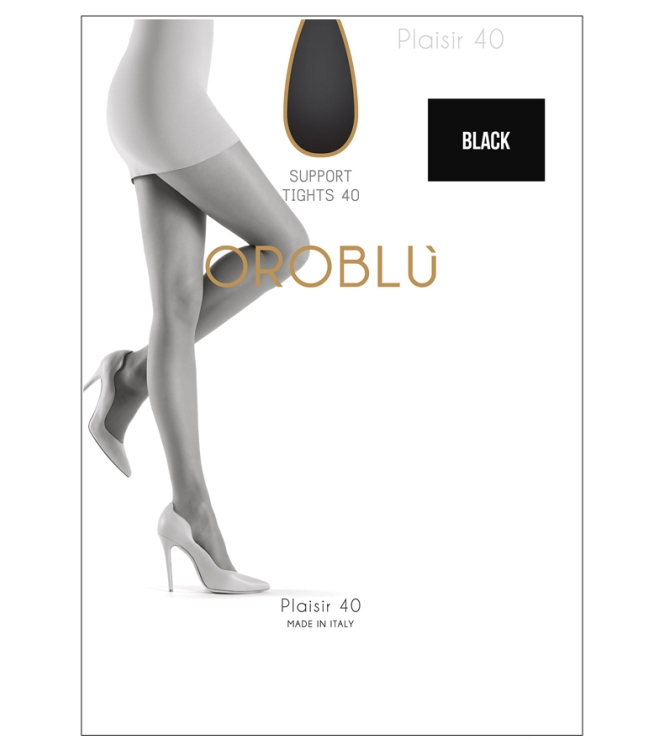 Oroblu Panty <span>Plaisir 40 Black</span> Plaisir 40 Black zwart - www.bremmerschoenen.pro - Bremmer Schoenen
