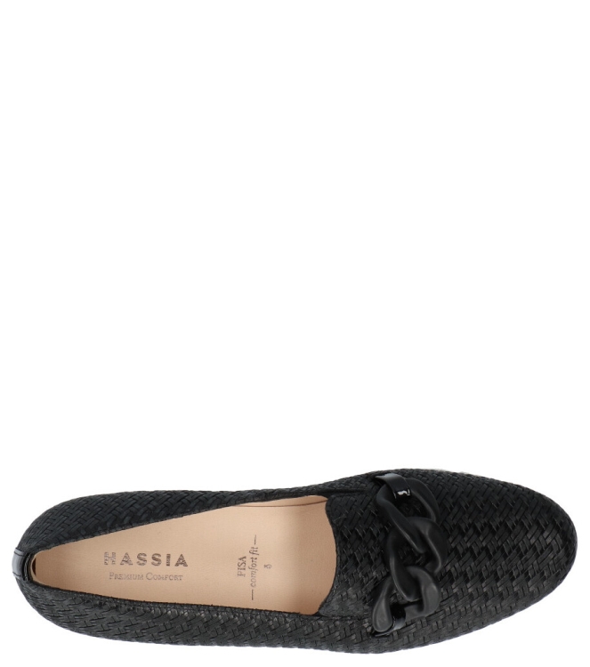 Hassia Instapper <span>301539 0100 Pisa</span> 301539 0100 Pisa zwart - www.bremmerschoenen.pro - Bremmer Schoenen
