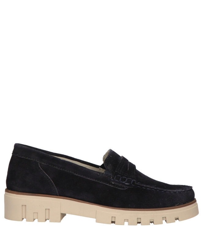 Waldlaufer instapper <span>723502 195 194 H-Serena</span> 723502 195 194 H-Serena blauw - www.bremmerschoenen.pro - Bremmer Schoenen