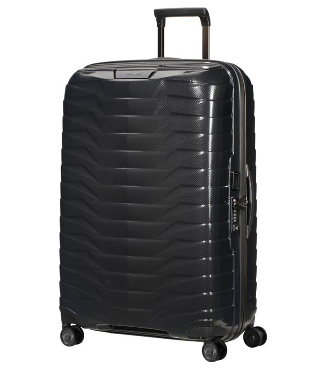 Samsonite koffer <span>126042 1041 Proxis Spinner 75</span> 126042 1041 Proxis Spinner 75 zwart - www.bremmerschoenen.pro - Bremmer Schoenen