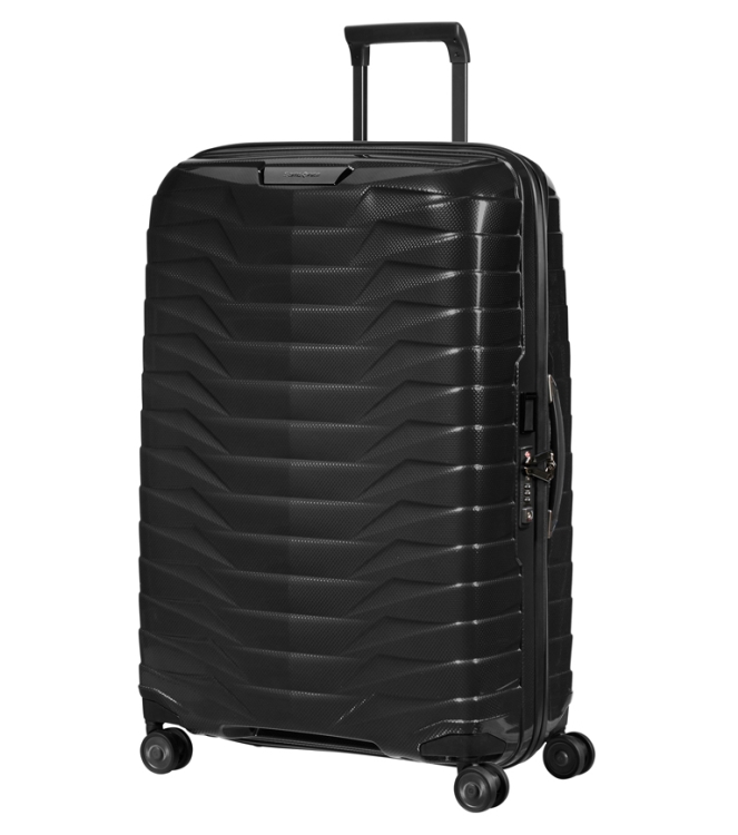 Samsonite koffer <span>126041 1041 Proxis Spinner 69</span> 126041 1041 Proxis Spinner 69 zwart - www.bremmerschoenen.pro - Bremmer Schoenen