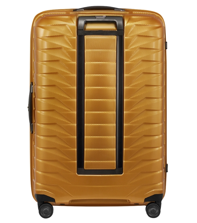 Samsonite koffer <span>126042 6856 Proxis Spinner 75</span> 126042 6856 Proxis Spinner 75 geel - www.bremmerschoenen.pro - Bremmer Schoenen