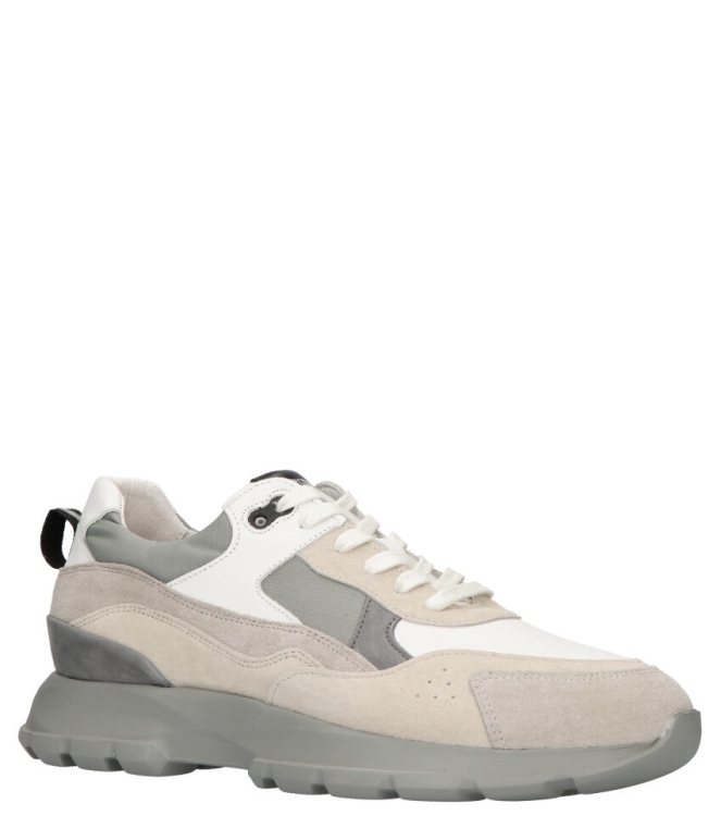 Blackstone sneaker <span>XG-14 White grey</span> XG-14 White grey grijs - www.bremmerschoenen.pro - Bremmer Schoenen