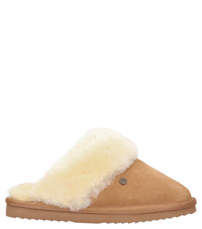 Warmbat pantoffel <span>Flurry women FLS321025 Cognac</span> Flurry women FLS321025 Cognac cognac - www.bremmerschoenen.pro - Bremmer Schoenen