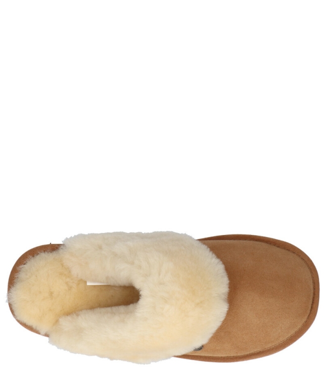 Warmbat pantoffel <span>Flurry women FLS321025 Cognac</span> Flurry women FLS321025 Cognac cognac - www.bremmerschoenen.pro - Bremmer Schoenen