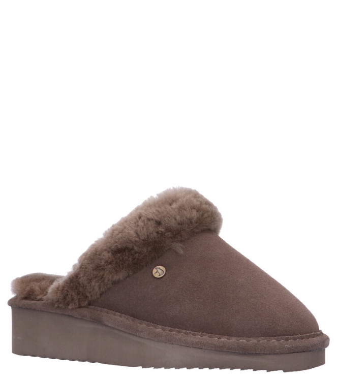 Warmbat pantoffel <span>Alice Women ALC381088 Pebble</span> Alice Women ALC381088 Pebble grijs - www.bremmerschoenen.pro - Bremmer Schoenen