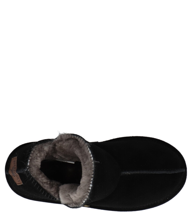 Warmbat pantoffel <span>Willow women WLW321099 Black</span> Willow women WLW321099 Black zwart - www.bremmerschoenen.pro - Bremmer Schoenen