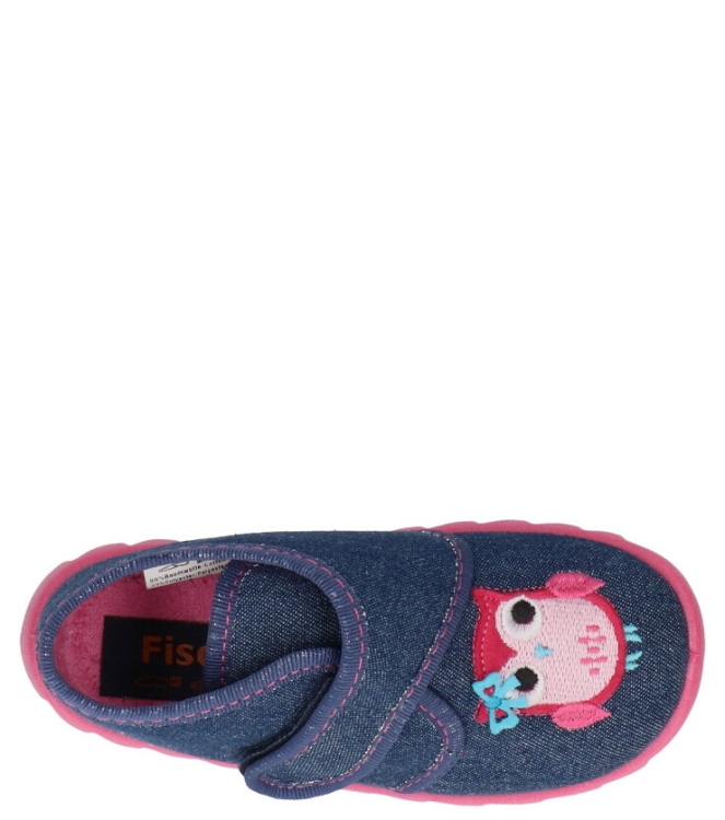 Fischer kinderpantoffel <span>611541-501</span> 611541-501 blauw - www.bremmerschoenen.pro - Bremmer Schoenen