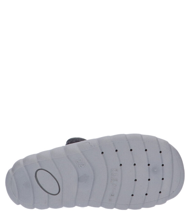 Fischer kinderpantoffel <span>611545-603</span> 611545-603 grijs - www.bremmerschoenen.pro - Bremmer Schoenen
