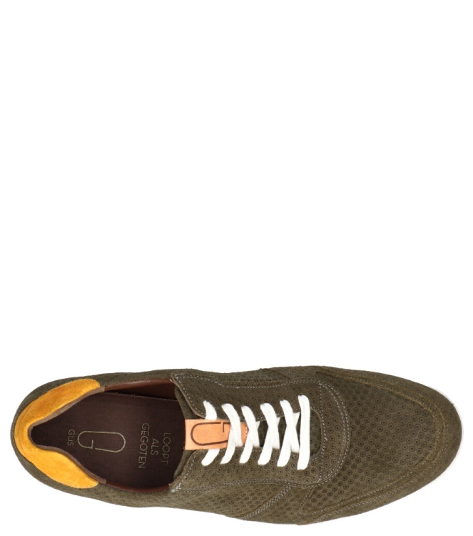 Gijs sneaker <span>2035 205 8406</span> 2035 205 8406 groen - www.bremmerschoenen.pro - Bremmer Schoenen