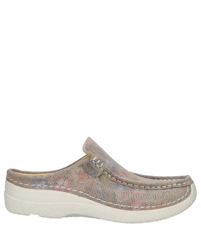 Wolky Slipper <span>0620245 157 Roll Slide</span> 0620245 157 Roll Slide beige - www.bremmerschoenen.pro - Bremmer Schoenen