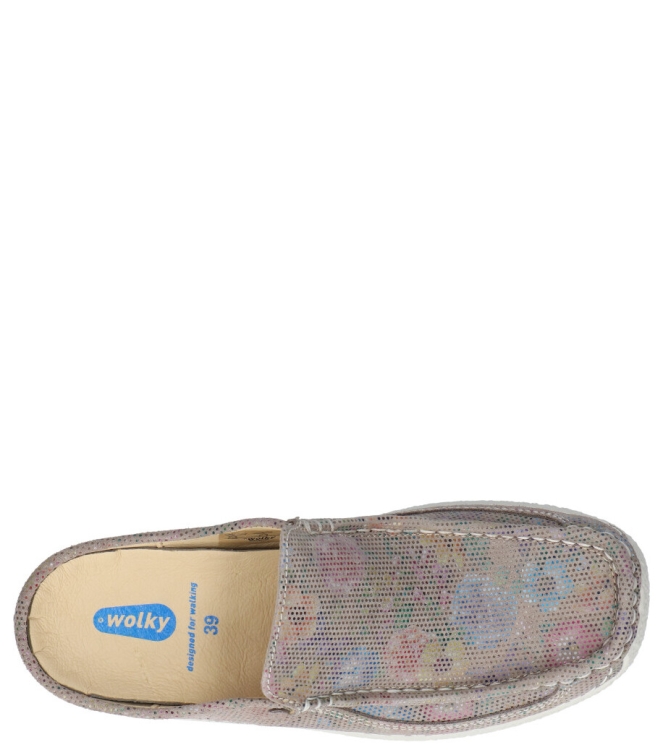 Wolky Slipper <span>0620245 157 Roll Slide</span> 0620245 157 Roll Slide beige - www.bremmerschoenen.pro - Bremmer Schoenen
