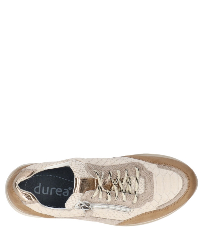 Durea Sneaker <span>6263 682 9681</span> 6263 682 9681 beige - www.bremmerschoenen.pro - Bremmer Schoenen