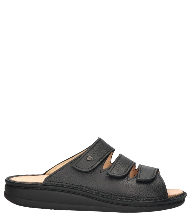 Finn Comfort slipper <span>1508 055099 Korfu</span> 1508 055099 Korfu zwart - www.bremmerschoenen.pro - Bremmer Schoenen