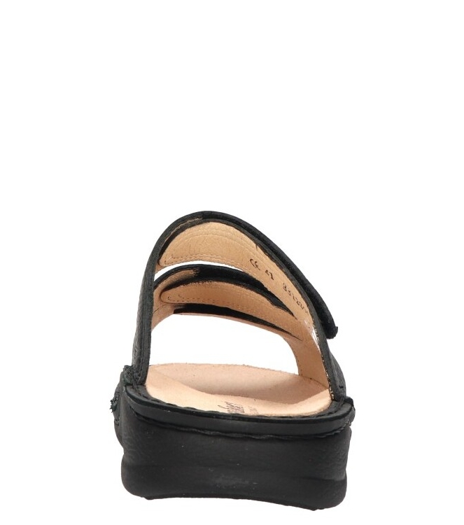 Finn Comfort slipper <span>1508 055099 Korfu</span> 1508 055099 Korfu zwart - www.bremmerschoenen.pro - Bremmer Schoenen