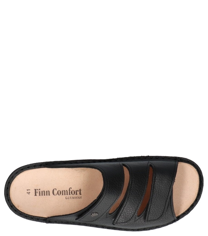 Finn Comfort slipper <span>1508 055099 Korfu</span> 1508 055099 Korfu zwart - www.bremmerschoenen.pro - Bremmer Schoenen
