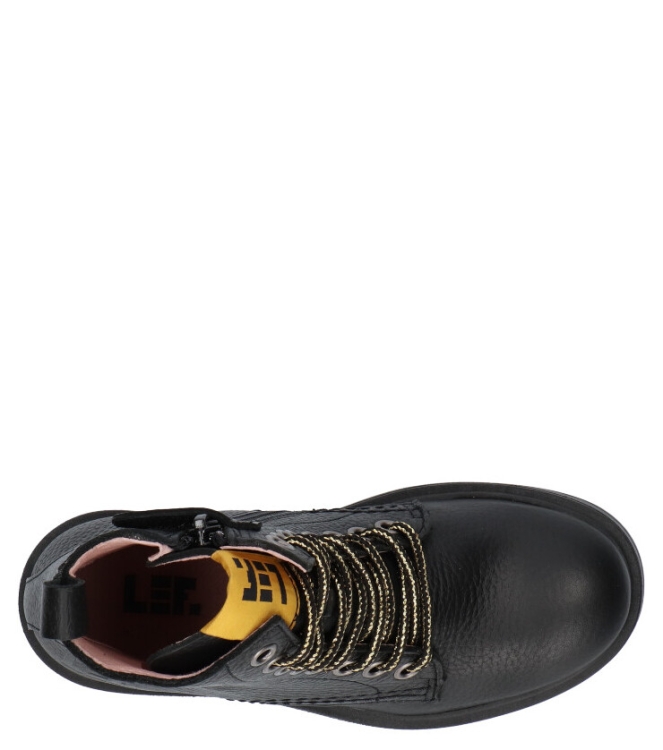 LEF veterboot <span>LF20221.70 9800</span> LF20221.70 9800 zwart - www.bremmerschoenen.pro - Bremmer Schoenen