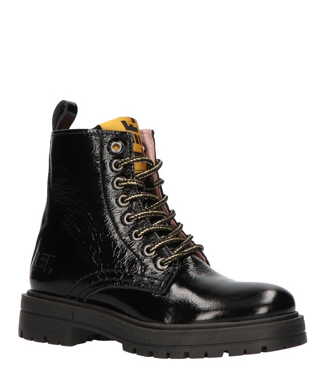LEF veterboot <span>LF20221.70 9805</span> LF20221.70 9805 zwart - www.bremmerschoenen.pro - Bremmer Schoenen