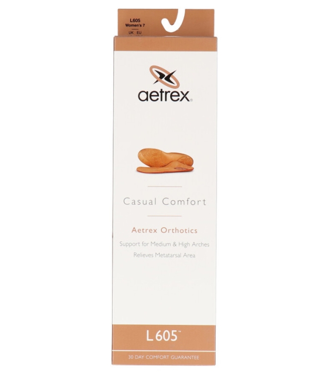 Aetrex voetbed <span>L605W Casual Comfort</span> L605W Casual Comfort meerkleurig - www.bremmerschoenen.pro - Bremmer Schoenen