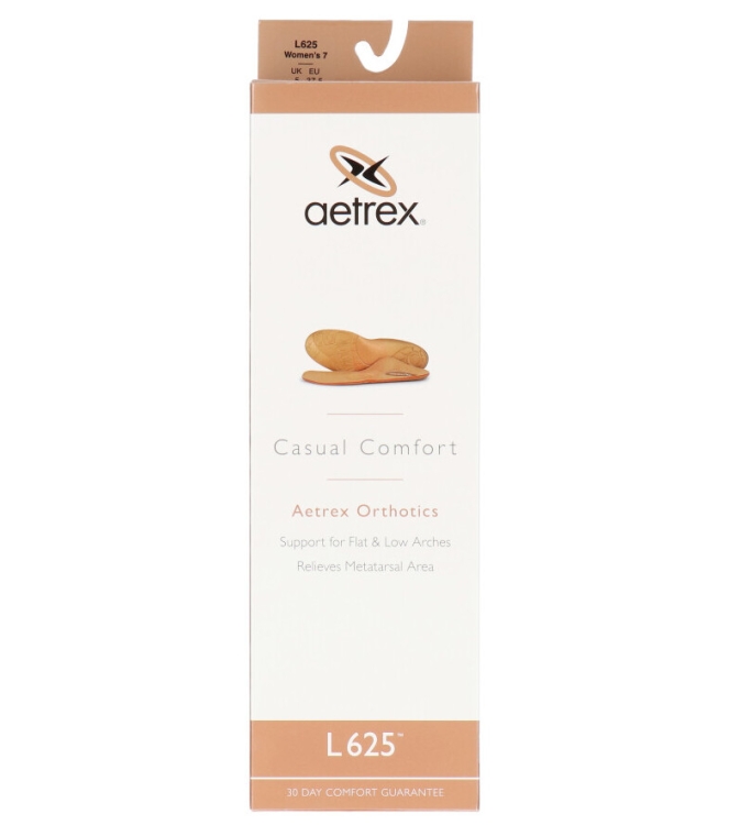 Aetrex voetbed <span>L625W Casual Comfort</span> L625W Casual Comfort meerkleurig - www.bremmerschoenen.pro - Bremmer Schoenen