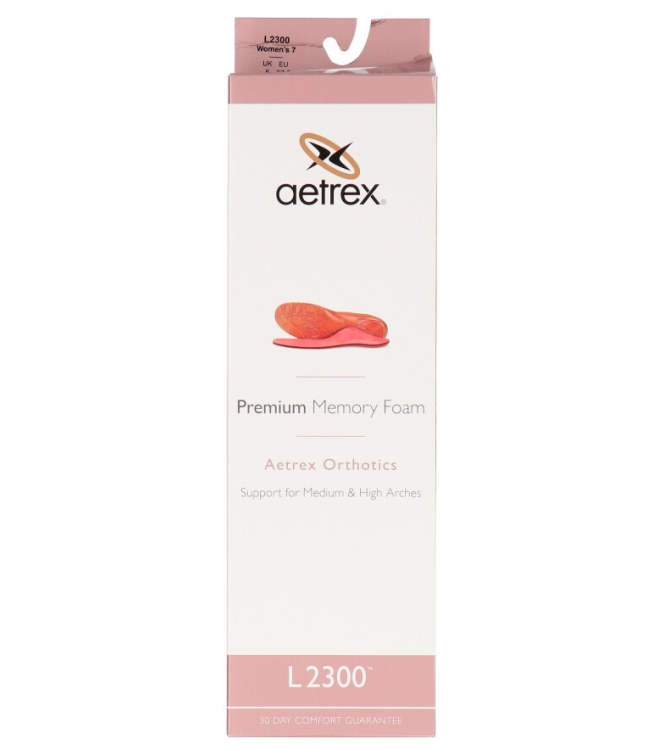 Aetrex Aetrex voetbed <span>L2300W Premium Memory Foam</span> Overig Aetrex voetbed <span>L2300W Premium Memory Foam</span> L2300W Premium Memory Foam meerkleurig - www.bremmerschoenen.pro - Bremmer Schoenen