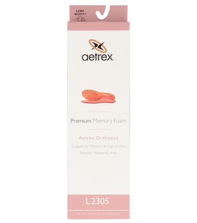 Aetrex Aetrex voetbed <span>L2305W Premium Memory Foam</span> Overig Aetrex voetbed <span>L2305W Premium Memory Foam</span> L2305W Premium Memory Foam meerkleurig - www.bremmerschoenen.pro - Bremmer Schoenen